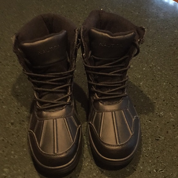 nautica mens winter boots